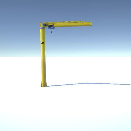 Gru a bandiera a colonna - GPLN2 - GH Cranes & Components - 360° / con argano / elettrica