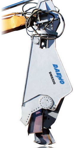 Cesoia da demolizione idraulica - DMS series - Daemo engineering Co., Ltd. - per escavatore / per ferraglia