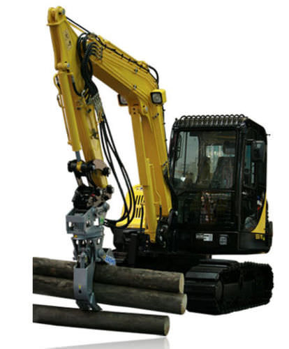 Benna a polipo di raggruppamento - DMWL series - Daemo engineering Co., Ltd. - a legna / per escavatore