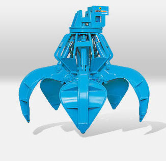 Benna a polipo a spicchi multipli - MSOG series - MSB corporation - meccanica a doppio cavo / per rottami / per escavatore