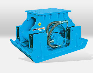Piastra vibrante per escavatore - 4 - 35 t | MSHV series - MSB corporation