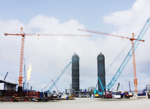Gru fissa - KH310-14 - Everdigm - a torre / per cantiere / di sollevamento