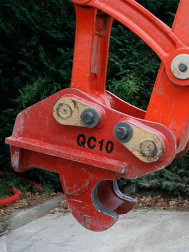 Sistema di attacco rapido per escavatori - QC series - Mantovanibenne