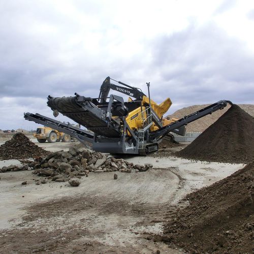 Vaglio per il settore industriale - RM HS5000M - RUBBLE MASTER HMH - per il riciclaggio / mobile / per prodotti sfusi