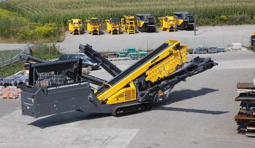 Vaglio per il settore industriale - RM MSC8500M-2D / 3D - RUBBLE MASTER HMH - per il riciclaggio / a vibrazione / per prodotti sfusi