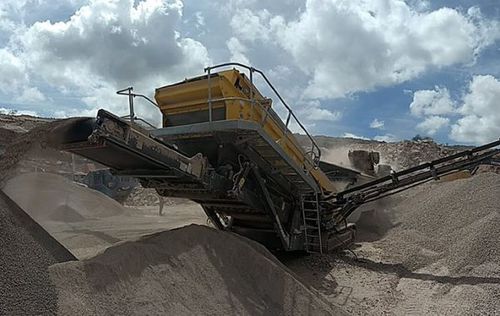Vaglio mobile - RM MSC10500M-2D / 3D  - RUBBLE MASTER HMH - di particelle