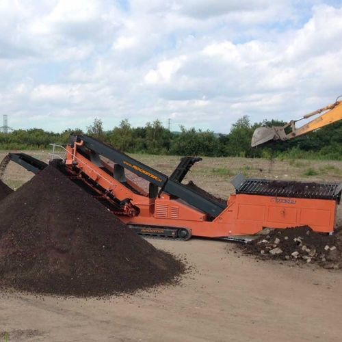 Vaglio per il riciclaggio - RDS514/RTS514 - Rockster Austria International GmbH - per cantiere di costruzione / mobile / per prodotti sfusi