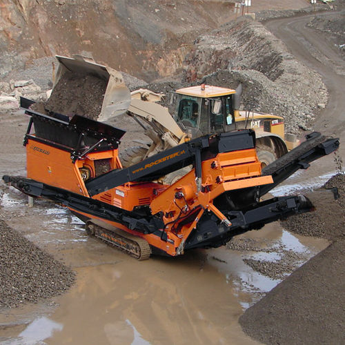 Vaglio per il riciclaggio - RDS410 - Rockster Austria International GmbH - per cantiere di costruzione / mobile / per prodotti sfusi