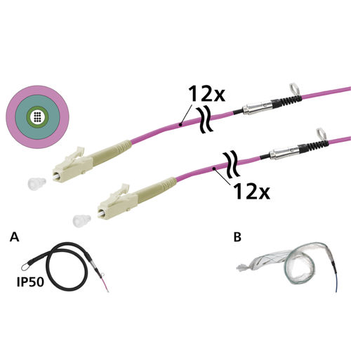 Cavo montato in fibra ottica - 152U127JJ5100G - METZ CONNECT
