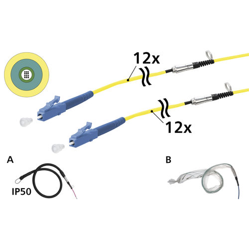 Cavo montato in fibra ottica - 152U129JJ5100G - METZ CONNECT