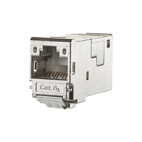 Connettore di dati - E-DAT modul - METZ CONNECT - RJ45 / femmina / stampaggio a pressione in zinco