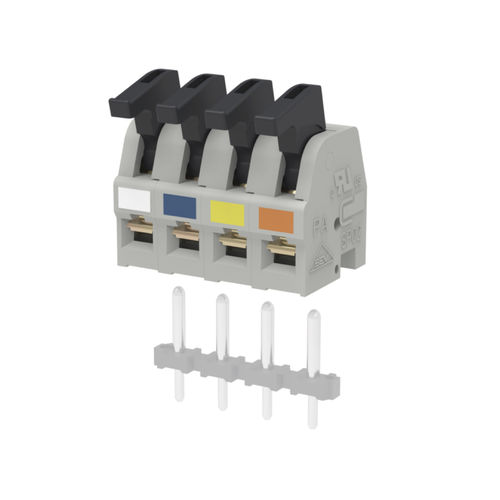 Morsetto componibile per circuito stampato - SP02504HDNC ASP0250404-004 - METZ CONNECT - a leva / grigio / Ethernet