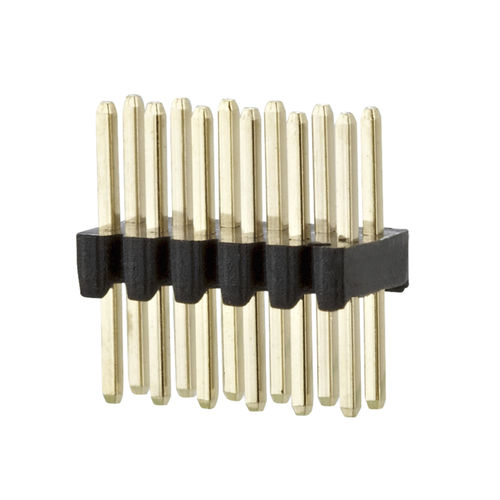 Header maschio - PR20BxxVBDN - METZ CONNECT - a due corone / dritto / 1.27 mm (0.050")