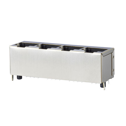 Connettore di dati - AJT52D, 8P/8C - METZ CONNECT - RJ45 / femmina / per circuito stampato