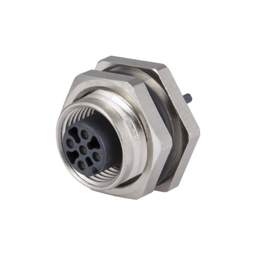 Connettore di dati - MMT371A815 - METZ CONNECT - femmina / M12 codifica A / 5 poli