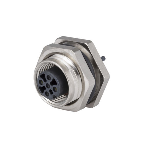 Connettore di dati - MMT371A915 - METZ CONNECT - femmina / M12 codifica A / per circuito stampato