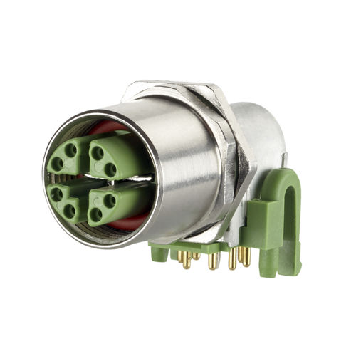 Connettore di dati - MMT471A315 - METZ CONNECT - femmina / M12 codifica X / 8 poli