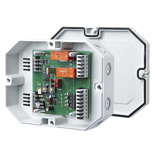 Modulo I/O digitale - BMT-DIO4/2-IP65 BACnet MS/TP - METZ CONNECT - BACnet / con uscita a relè / 4 ingressi digitali
