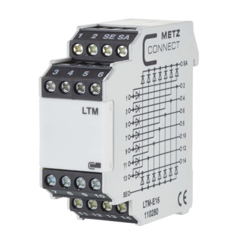 Dispositivo di controllo di disturbi di rete analogico - LTM-E16 - METZ CONNECT