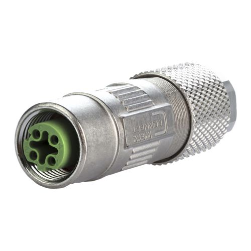 Connettore di dati - MMF891A115 - METZ CONNECT - femmina / M12 codifica D / 4 poli