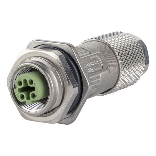 Connettore di dati -  MMF881A115-0001 - METZ CONNECT - femmina / M12 codifica D / 4 poli