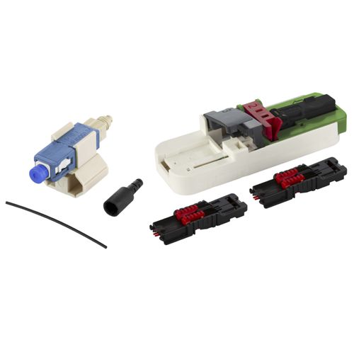 Connettore di dati - 1509QAEO002C-E - METZ CONNECT - in fibra ottica / in elastomero / per cavi