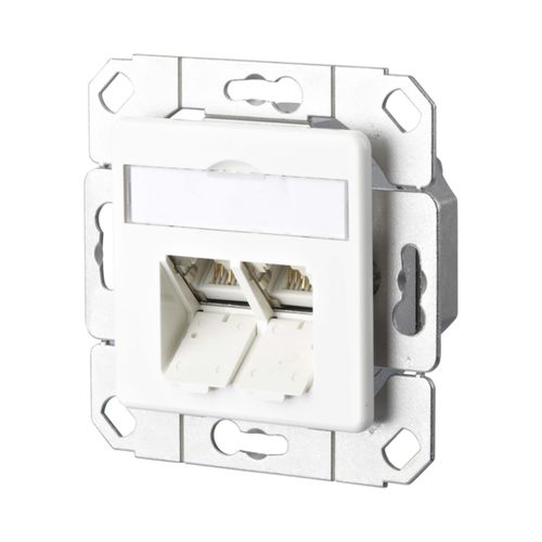 Connettore di dati - 130C381102-I - METZ CONNECT - RJ45 / presa / stampaggio a pressione in zinco