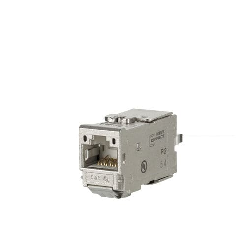 Connettore di dati - C6Amodul - METZ CONNECT - Ethernet / femmina / stampaggio a pressione in zinco