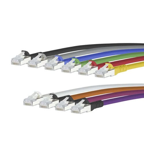Cavo patch RJ45 - 130845XXYZ-E - METZ CONNECT - CAT 6a
