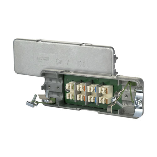 Connettore di dati -  130863-E - METZ CONNECT - blindato / in zinco stampato / per cavi