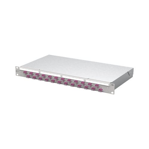 Patch panel 19" - 1504507524-E - METZ CONNECT - in fibra ottica / OM4