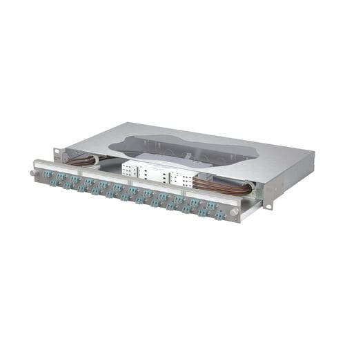 Patch panel 19" - 1504657724-E - METZ CONNECT - in fibra ottica / OM3