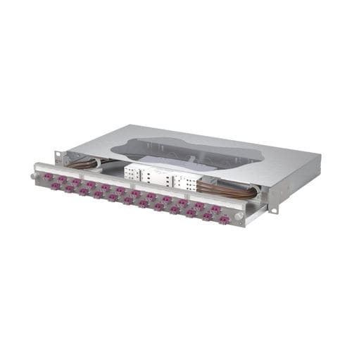 Patch panel 19" - 1504677524-E - METZ CONNECT - in fibra ottica / OM4
