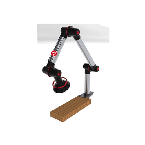 Braccio aspirante a muro - LAB - AERSERVICE EQUIPMENTS SRL - flessibile / articolato / per fumo