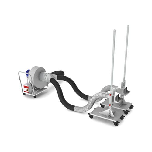 Sistema di aspirazione per gas di scarico per camion - ELE S - AERSERVICE EQUIPMENTS SRL - mobile