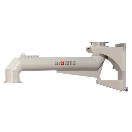 Gru a bandiera a muro - PAB series  - AERSERVICE EQUIPMENTS SRL - 360° / 180° / articolata