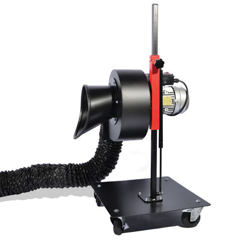 Sistema di aspirazione per gas di scarico per automobile - ELEMAX series - AERSERVICE EQUIPMENTS SRL - per officina / mobile