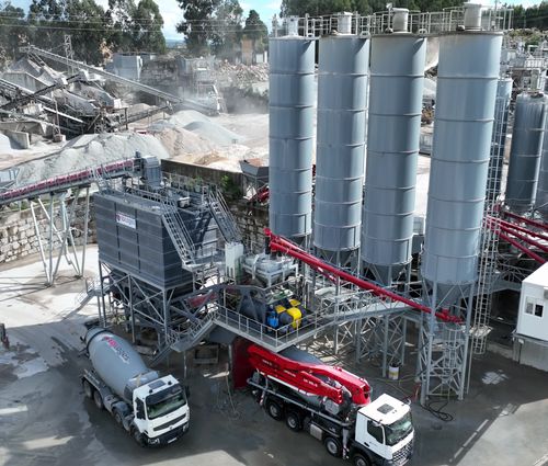 Centrale di betonaggio mobile - ARCMOV  - ARCEN ENGENHARIA, S.A.