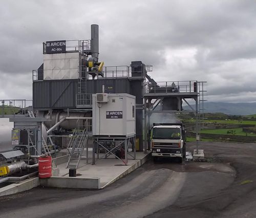 Impianto di produzione d'asfalto stazionario - AC_F - ARCEN ENGENHARIA, S.A. - continuo