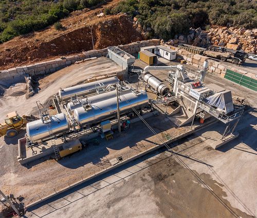 Impianto di produzione d'asfalto mobile - AB_M - ARCEN ENGENHARIA, S.A. - discontinuo