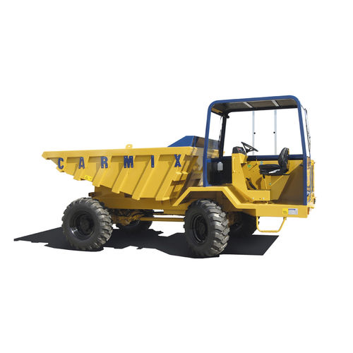Dumper gommato - D6 - CARMIX - METALGALANTE - diesel / a scarico posteriore / compatto