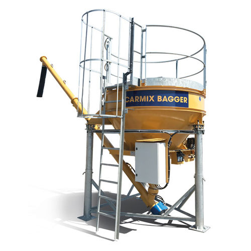 Confezionatrice verticale - BAGGER - CARMIX - METALGALANTE - flow-pack / automatica / per cantiere di costruzione