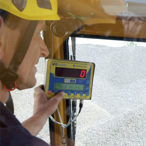 Sistema di pesatura di bordo - LOAD CELLS - CARMIX - METALGALANTE