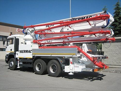 Pompa autocarrata per calcestruzzo per cantiere - 100 m³/h, max. 35.1 m | ZENITH 5Z35 - SERMAC S.p.A.