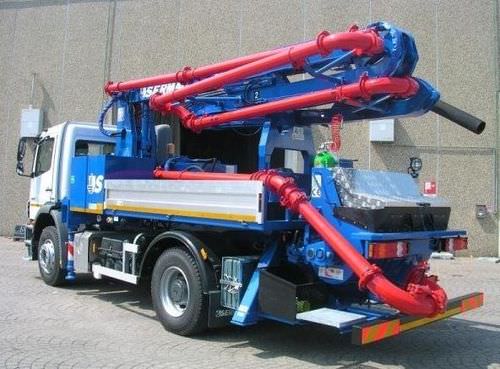 Pompa autocarrata per calcestruzzo per cantiere - 60 - 100 m³/h, max. 20.3 m | ZENITH 4ZR21 - SERMAC S.p.A.