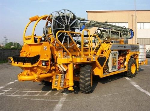 Pompa per calcestruzzo per galleria - SSB-2T15N - SERMAC S.p.A.