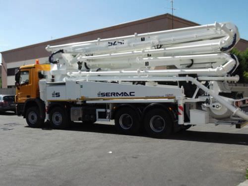 Pompa autocarrata per calcestruzzo per cantiere - 130 - 184 m³/h, max. 40.8 m | ZENITH 5Z41 - SERMAC S.p.A.