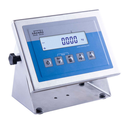 Terminale di pesatura display LCD - PUE H315 - RADWAG - a parete / a tenuta stagna / IP67