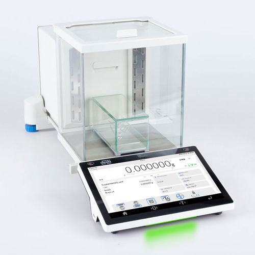 Microbilancia da laboratorio - XA 6.5Y.M.A.S - RADWAG - chilogrammo / interna / con display grafico
