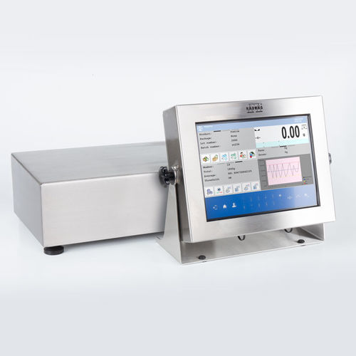 Bilancia a piattaforma - HRP series  - RADWAG - kg / interna / con monitor separato